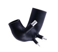 Tubo refrigerante Compatibile Con Fiat 500 Per Abarth Per T-jet 2008 2009 2010 2011 2012 2013 2014 2015 2016 1.4L FMIHF500 Tubo Aspirazione Dell'aria Del Radiatore Del Motore(Black)