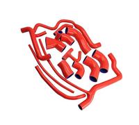 Tubo refrigerante Compatibile Con Per Corrado G60 1.8L Per Jetta Per Golf Mk2 G60 1.8L PG W/o 1988-1993 Tubo Flessibile Liquido Raffreddamento Del Radiatore Del Compressore(Red)