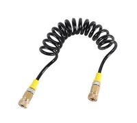 Tubo remoto in nylon ad alta pressione 10 mm x 1 pompa pneumatica di riempimento dell'aria Tubo remoto Collegamento rapido Tubo a molla Enduring Moto bici Biciclette Tubo di prova pneumatici auto