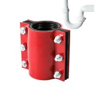 Tubo Repair Morsetto - Ductile Iron Quick Fix Coupling | Water Leak Sealing | Split Half Sleeve Design, Fast Leak Repair, Plumbing Pipeline Use