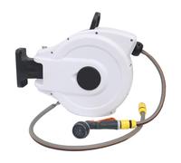 Tubo retrattile, tubo da giardino retrattile, avvolgitubo 'acqua con riavvolgimento automatico, tubo esterno robusto e retrattile, attrezzatura per lavaggio auto, tubo da giardino per il lavaggio
