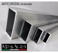Tubo Rettangolare Alluminio 6060 da 100 120 150 mm IN DIVERSE LUNGHEZZE E SP.
