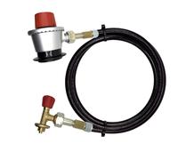 Tubo Ricarica GPL 6m Per Campingaz 901/904/907 - Adattatore 35mm Clip-On