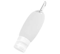 Tubo riempibile da viaggio - Biberon per cani da 90 ml, contenitore | leggero da spremere, supporto per liquidi resistente alle perdite con moschettone, accessorio da viaggio facile da ricaricare