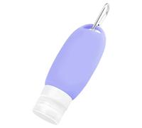 Tubo riempibile da viaggio - Biberon per cani da 90 ml, contenitore | leggero da spremere, supporto per liquidi resistente alle perdite con moschettone, accessorio da viaggio facile da ricaricare