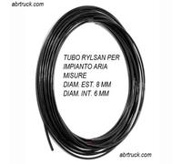 Tubo Rilsan rotolo 25 Metri diametro 8x6 ottima qualità PA12 per aria compressa