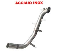 Tubo Rimozione FAP DPF Downpipe Fiat Qubo 1.3 Mjet JTD 95 cv Euro5 T5 acciaio