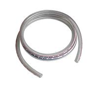 Tubo rinforzato trasparente flessibile 4m 7m tubo aspirazione acqua per pompa travaso benzina tubatura pvc spirale gasolio
