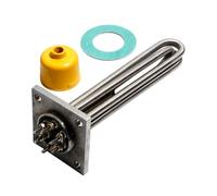 Tubo Riscaldante For Macchina For Temperatura Stampo Flangia Quadrata Elemento Elettrico Serbatoio Acqua Riscaldatore Caldaia 6KW9KW12KW Riscaldamento Sicuro Ed Efficiente(120x120mm,201SUS,6kw)