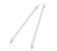 Tubo Riscaldatore Elettrico 2 Pezzi in Quarzo Ceramico Bianco
