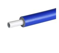 Tubo rivestito Multipex preisolato pe-rt 20x2 50 m blu Blu