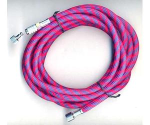 Tubo rosso Fengda® BD-30 attaccata 3,0 m avvitata G1/8 - G1/8