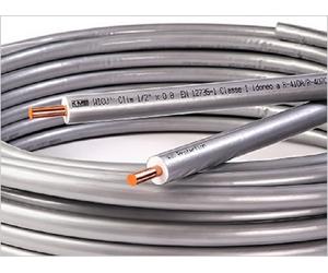TUBO ROTOLO RAME CONDIZIONAMENTO CLIMATIZZAZIONE 1/4" MT.50 KME SMISOL PLATINUM