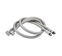 Tubo Rubinetto Coda Estremità 2pcs Flessibile Cucina Tubazioni Raccordi Pratico