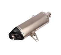 Tubo scarico antiurto per codamoto Accessori Per Motociclette, Silenziatore Per Tubo Di Scarico A Manicotto Scorrevole, Adatto Per Ugello Di Scarico Aria 250/300/400, Riduzione Del Rumore(Type A1)