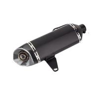 Tubo scarico antiurto per codamoto Accessori Per Motociclette, Silenziatore Per Tubo Di Scarico A Manicotto Scorrevole, Adatto Per Ugello Di Scarico Aria 250/300/400, Riduzione Del Rumore(Type F1)