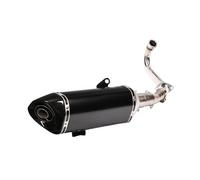 Tubo scarico antiurto per codamoto Accessori Per Motociclette, Silenziatore Per Tubo Di Scarico A Manicotto Scorrevole, Adatto Per Ugello Di Scarico Aria 250/300/400, Riduzione Del Rumore(Type B2)