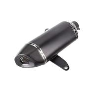 Tubo scarico antiurto per codamoto Accessori Per Motociclette, Silenziatore Per Tubo Di Scarico A Manicotto Scorrevole, Adatto Per Ugello Di Scarico Aria 250/300/400, Riduzione Del Rumore(Type C1)