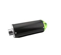 Tubo scarico antiurto percodamoto adattatore Tubo Di Scarico Marmitta Per CRF XR KLX SSR Thumpstar Lifan 50cc 110cc 125cc 140cc Pit Dirt Bike ATV Quad Tubo Di Scarico(Black green)