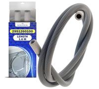Tubo Scarico Asciugatrice 1,6 m con Codice Originale 2951260100 per Beko - Garanzia di 10 Anni - MONTERAL