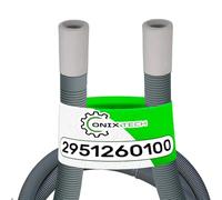 Tubo Scarico Asciugatrice Condensatore e Pompa di Calore Universale 1,6 m con Codice Originale 2951260100 per Beko - Garanzia di 5 Anni - ONIX TECH