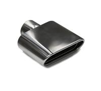 Tubo Scarico Auto 1 Pz Punta Di Scarico Universale Per Marmitta Auto In Acciaio Inossidabile 304, Per Tutti I Sistemi Di Scarico Auto. Scarico Silenziatore