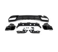 Tubo Scarico Auto Diffusore Paraurti Posteriore Per Classe E W212 Berlina Con Linea AMG 2014-2016 AMG E63 Style Nero Lucido Accessori Scarico Silenziatore