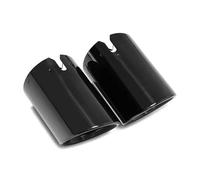 Tubo Scarico Auto Per BMW 3 G20 G21 320d 320i 330i 2020+ Copertura Marmitta Terminale Terminale Scarico Automatico Sostituzione Ugello Sistema Scarico Scarico Silenziatore(L R black)
