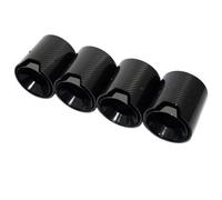 Tubo Scarico Auto Per BMW Carbon Per M2 Per M3 Per M4 2020-2025 Terminale Scarico In Fibra Modelli G80 G81 G82 G83 G87 Ugelli Terminali(4 pcs black)