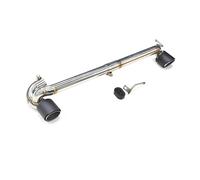 Tubo Scarico Auto Per BMW F20 Serie 1 118i 2013-2016 Terminale Di Scarico Sportivo In Acciaio Inox Per Auto, 1 Set Di Terminali Di Scarico Doppi Scarico Silenziatore(116i M Sport C F)