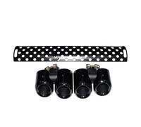 Tubo Scarico Auto Per Land Per Rover Per Defender 90 110 2020-2024 Terminale Di Scarico Kane Square Mouth Terminale Di Scarico Rotondo Nero Scarico Silenziatore(A Black 3.0)