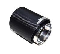 Tubo Scarico Auto Per MINI Per Cooper F54 F55 F56 F57 F60 R55 Terminale Scarico Auto In Fibra Carbonio Tubo Scarico Marmitta Acciaio Inossidabile Stile Nero/blu Lucido(Nero opaco)