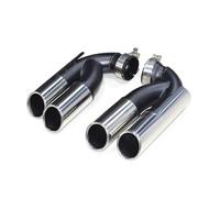 Tubo Scarico Auto Per VW Per Touareg V6 V8 Aggiornamento W12 Terminale Scarico Quadruplo Scarico Acciaio Inossidabile Tubo Scarico Terminale Scarico Marmitta