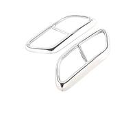 Tubo Scarico Auto Terminale Scarico Per VOLVO Per V90 V 90 V-90 2016 2017 2018 2019 Silenziatore Scarico Auto Acciaio Inossidabile Copertura Decorativa Adesivi Copertura Tubo Scarico (Size : 1)