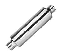 Tubo Scarico Auto Terminale Scarico Universale Per Auto Da 2" E 50 Mm Silenziatore In Acciaio Inox Terminale Scarico Silenziatore Lunghezza 16 Pollici Scarico Silenziatore
