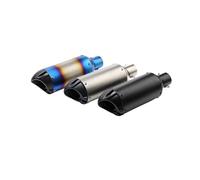 Tubo scarico dellammortizzatore posteriore dellamo Marmitta Di Scarico Per Moto Adatta Per R6 R15 R3 MT07 Z800 Z900 Mt09 Fz09 Z400 Tubo Di Scarico Marmitta Tubo Di Coda(C)
