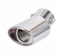 Tubo Scarico Finale Marmitta Per BMW 335d M1 M-Zero M6 640i 640d E46 E90 F09 1 2 3 4 F-series Silenziatore Scarico Per Auto Punta Tonda Tubo In Acciaio Inossidabile(A)