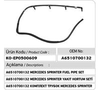 TUBO SCARICO INIETTORE RITORNO CARBURANTE PER MERCEDES BENZ 6510702432 A65107...