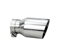 Tubo scarico Marmitta Scarico Tubo Terminale Universale Per Auto Marmitta Modifica Accessori Auto(ENTRATA 60-OUT 101MM)