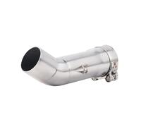 tubo scarico marmitta Terminale di scarico Slip On per FZ8N FZ8 FZ800 2010-2015, tubo collegamento centrale contatto per marmitta per moto