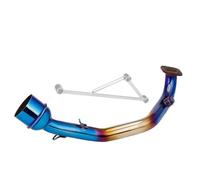 tubo scarico marmitta Tubo di contatto modificato per marmitta scarico per scooter per GY6 125 150cc, tubo 152qmi 157qmj