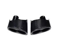 Tubo scarico modificato Per RS3 RS4 RS5 RS6 RS7 A3 A4 A5 A6 A7 Doppio/Singolo Silenziatore Interno S3 S4 S5 S6 Terminale di Scarico in Fibra di Carbonio Silenziatore di scarico(C Black)