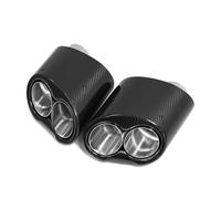 Tubo scarico modificato Per RS3 RS4 RS5 RS6 RS7 A3 A4 A5 A6 A7 Doppio/Singolo Silenziatore Interno S3 S4 S5 S6 Terminale di Scarico in Fibra di Carbonio Silenziatore(A Silver)