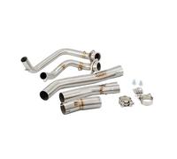 Tubo Scarico Motocicletta Tubo Collegamento Intestazione Scarico Motociclo 51mm Slip On per Africa Twin 1100 CRF 1100 CRF1100L CRF1100 2020-2023