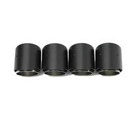 Tubo Scarico Per Automobili Per BMW M2 F87 M3 F80 M4 F82 Per M5 F10 M6 F12 Terminale Marmitta ID 70mm Ugello Scarico 4 Pezzi/lotto Opaco In Fibra Carbonio Terminale Scarico Auto(Carbon FiberD)