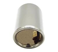 Tubo scarico Per Skoda Per Octavia A5 A7 Per Superb Per Yeti 1.4T 1.6T 1.6L 2009-2015 Terminale Di Scarico Per Auto Copertura Tubo(1 Piece Silver)