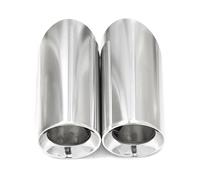 Tubo Scarico Posteriore Per BMW F20 F21 M135 F22 F23 M235i M240i F30 F31 M335i M340i F34 GT F32 F33 M435i M440i Terminale Scarico Coperchio Tappo Terminale Coda Marmitta Auto(L R Silver)
