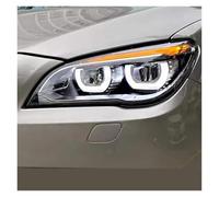 Tubo Scarico Posteriore Per BMW Serie 7 F02 730i 740i 750i 2009-2015 Fari Anteriori Per DRL Angel Eyes Design Full LED Strumenti Per Auto Accessori Fari Coda Marmitta Auto(09-12 Full LED)