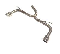 Tubo Scarico Posteriore Per Vw Per Golf 5 6 7 8GTI Morsetto Di Fissaggio Per Tubo Di Scarico In Acciaio Inossidabile Coda Marmitta Auto(Miter mouth*)