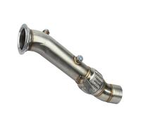 Tubo Scarico Scarico N55 Downpipe Da 3,5 Pollici Per BMW F01 F06 F07 F10 F11 F12 F13 535i GT 535ix 640i 740i Turbo Catalizzatore Downpipe 2010-2015 2014 2013